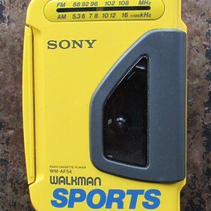 Vintage Sony WM-AF54 Sports Walkman